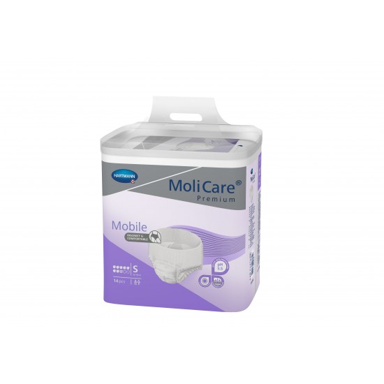 Slip Ακράτειας Νυκτός Hartmann Molicare Mobile Premium Small 14 τεμάχια Slip Ακράτειας Νυκτός Hartmann Molicare Mobile Premium Small 14 τεμάχια