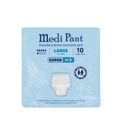 Εσώρουχο Ακράτειας Medi Pants Super No3 Large 10 τεμάχια