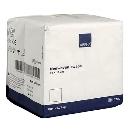 Γάζα Non Woven Μη Αποστειρωμένη 100 τμχ Abena 10x10cm