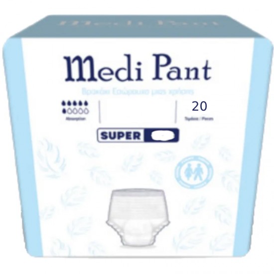 Εσώρουχο Ακράτειας Medi Pants Super No2 Medium 20 τμχ