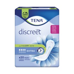 Σερβιέτες Ακράτειας Tena Discreet Extra 20 τμχ