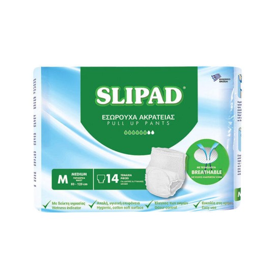 Εσώρουχο Ακράτειας Slipad Medium 14τμχ